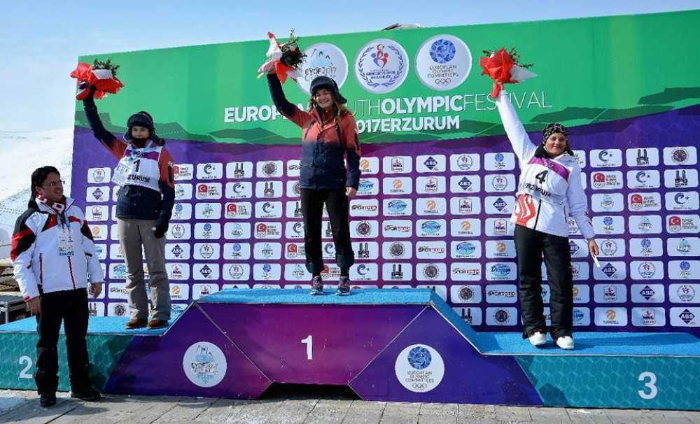 Kayseri Erciyes A.Ş Kayak Kulübü Sporcusundan Tarihi Başarı