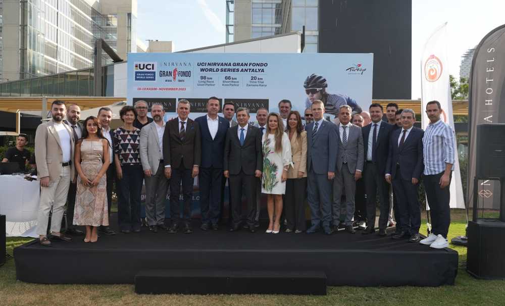 "UCI Nirvana Gran Fondo World Series Antalya 2023" bu yıl 16-19 Kasım tarihlerinde gerçekleştirilecek.