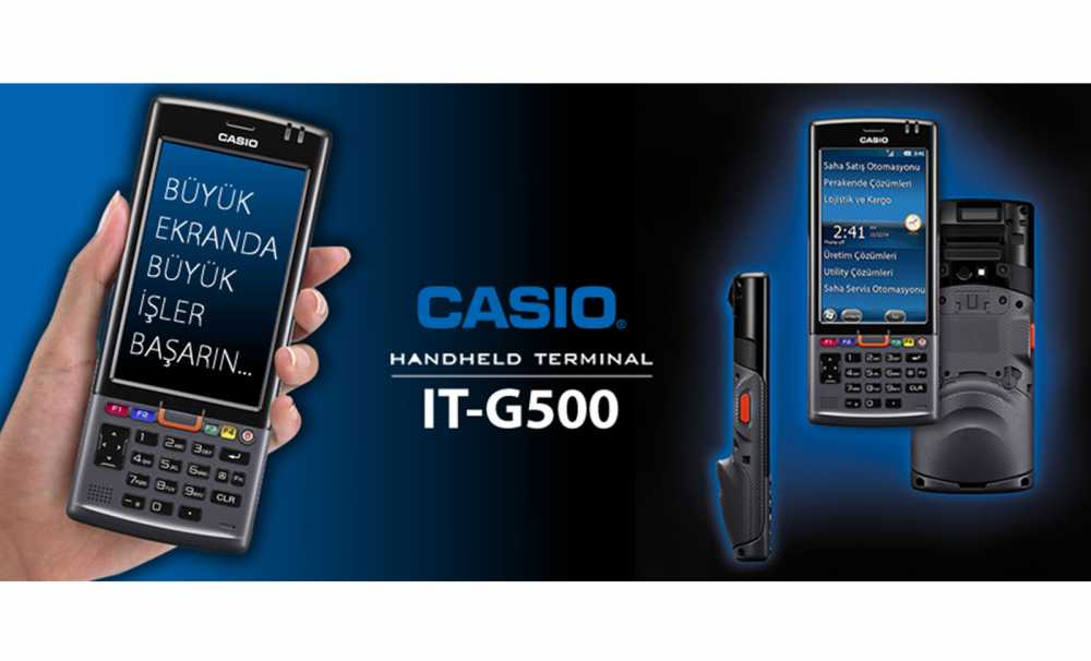 Casio It-G500 Büyük Ekranda Büyük İşler Başarın