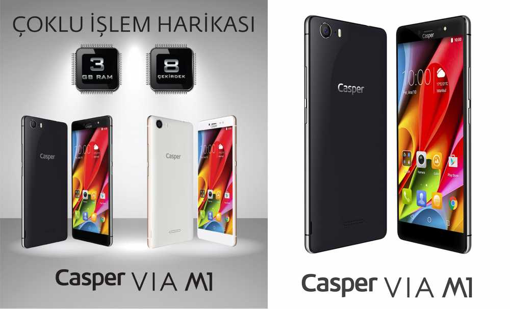 Casper, yeni akıllı telefonu VIA M1’le, teknoloji tutkunlarına 25. yıl sürprizi yaptı.