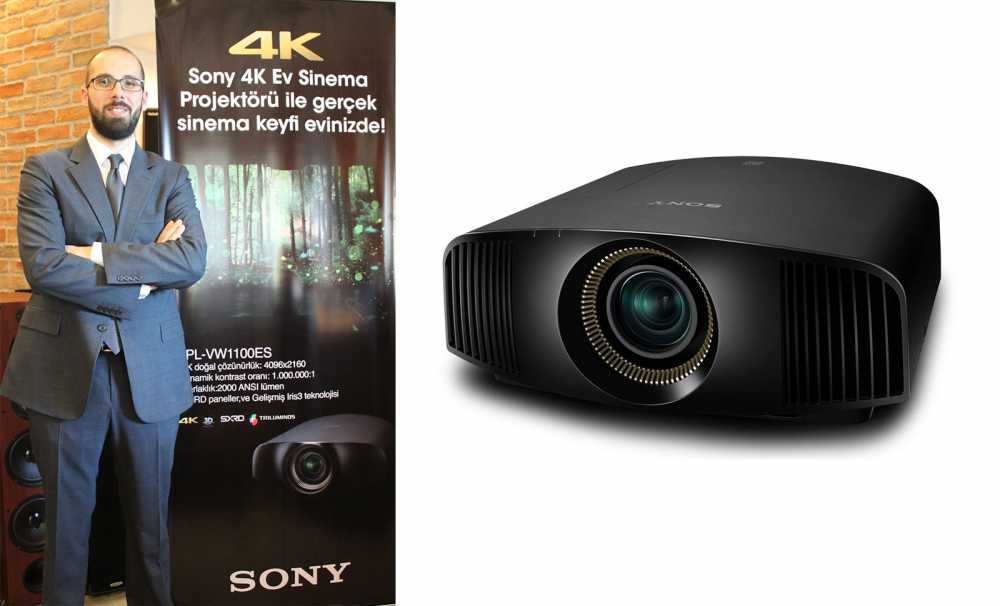 Sony Yeni Ev Sineması projektörleri ile filmlere 4K, Full HD ve 3D kalitesinde hayat veriyor