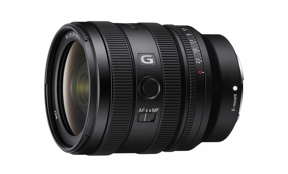 Sony’den Sınırları Zorlayan Lens Teknolojisi: F2.8 G Lens™ FE 24-50 mm