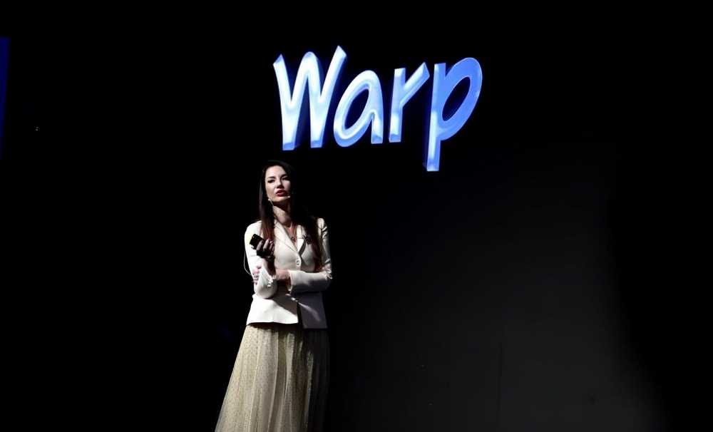 Warp, bu dünyanın ilk lansman etkinliğini İstanbul'da gerçekleştirdi.