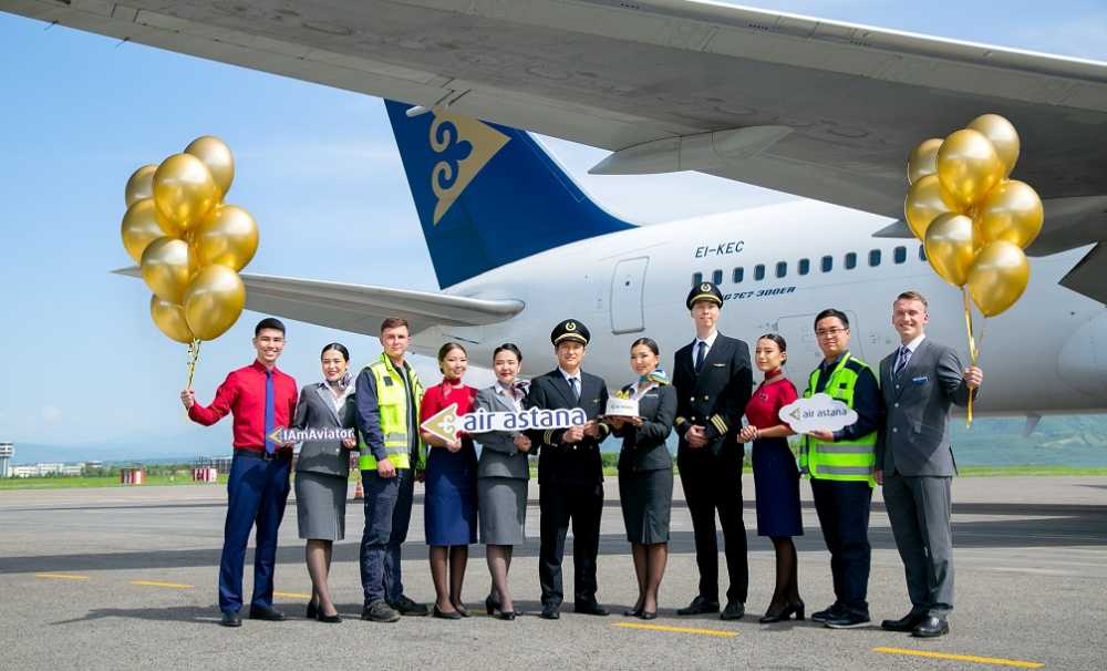 Air Astana, ilk ticari uçuşunun 24. yıldönümünü heycanla kutluyor