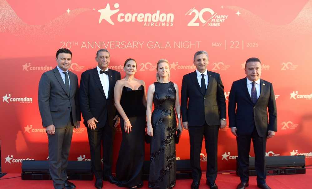Corendon Airlines, 20. yılını Antalya Cosmos Theatre’da muhteşem bir Gala Gecesi’yle kutladı.