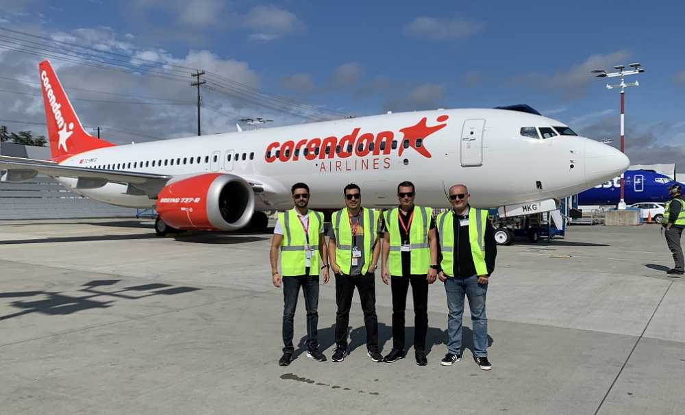 Corendon Airlines,Boeing 737-8 uçağı ile filosunu yenilemeye devam ediyor