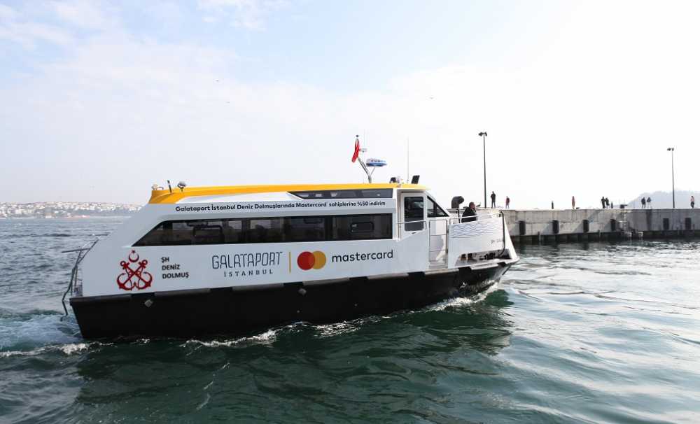 Deniz ulaşımına yeni konsept Galataport İstanbul Deniz Dolmuş
