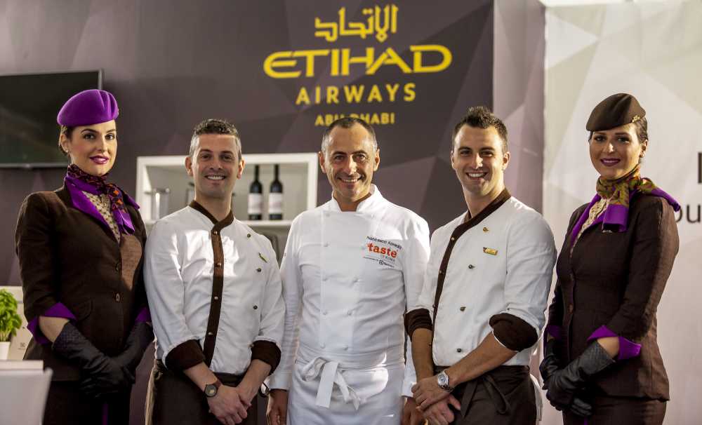 Etihad Airways, dünya çapındaki birinci sınıf şefleri bir araya getirdi
