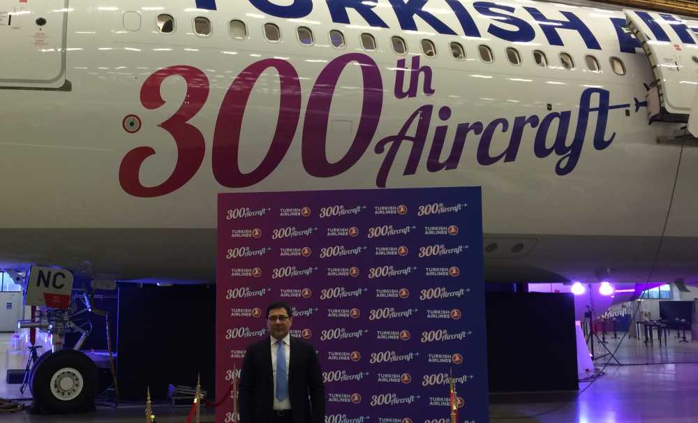 GE, Türk Hava Yolları'nın 300. Uçağını Kutluyor