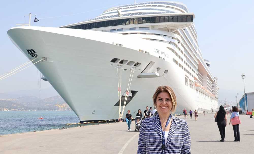 MSC Divina İzmir’den hareketli Ege & Akdeniz turları için seferlerine başladı.