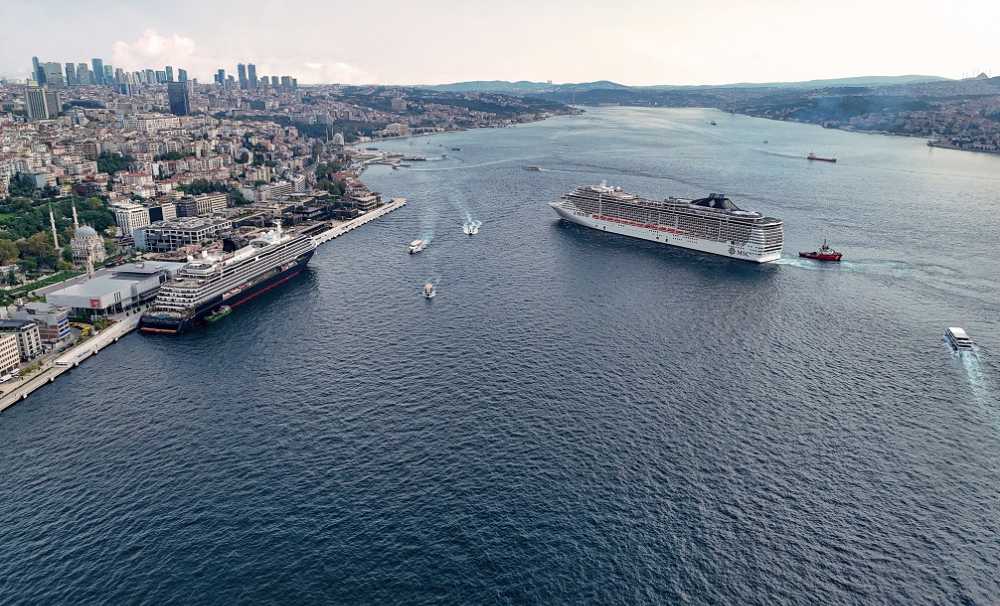 MSC Fantasia ve EXPLORA I, 2025 yaz programları kapsamında İstanbul Limanı’na demirlediler