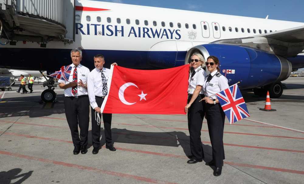 Sabiha Gökçen Havalimanı’ndan British Airways ile Londra uçuşları başladı