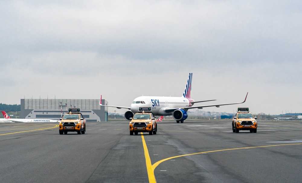  SKY Express,ülkenin başkenti Atina’dan İstanbul’a ilk seferini 12 Kasım’da düzenledi.