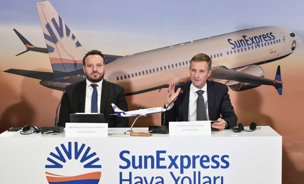 SunExpress CEO’su MaxKownatzki, SunExpress, bu yıl 15 milyon yolcu taşımayı hedefliyor.