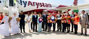 Almatı ve Astana'dan Gazipaşa-Alanya’ya FlyArystan’ın direkt uçuşları başladı