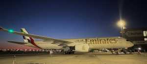  Emirates,Airbus A350 uçağını Dubai ve İstanbul arasında resmi olarak hizmete soktu.