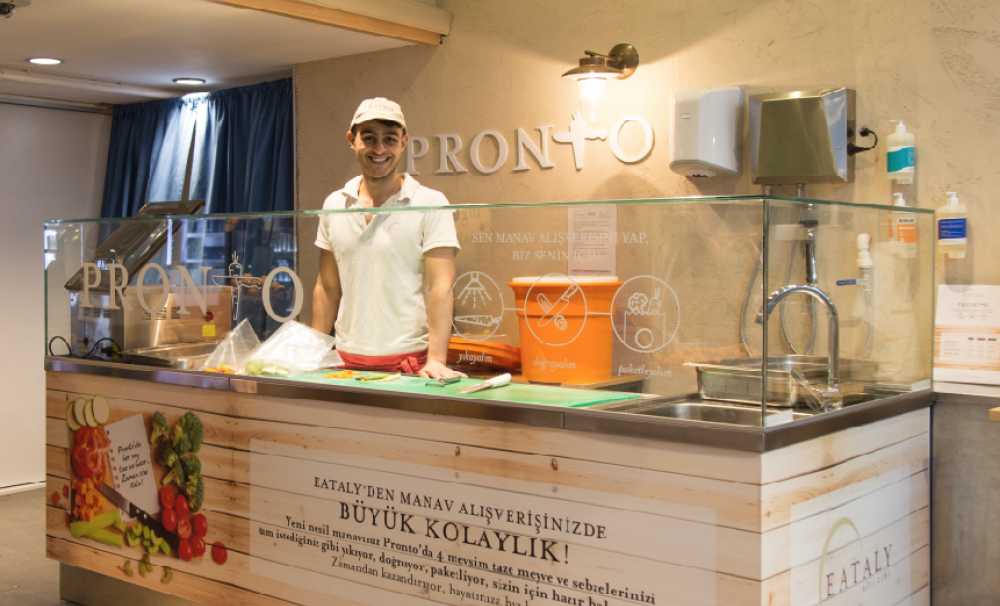 ŞEHİR YAŞAMININ KOŞUŞTURMASINA EATALY’DEN PRATİK BİR ÇÖZÜM: PRONTO